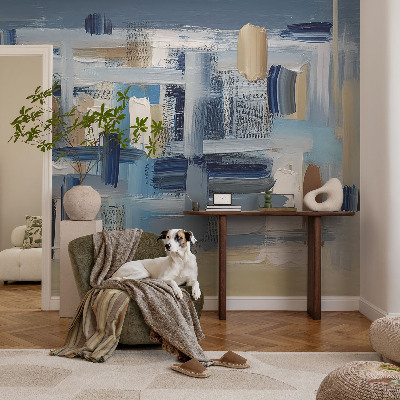 Vlies-Fototapete fürs Schlafzimmer Abstraktionspinsel