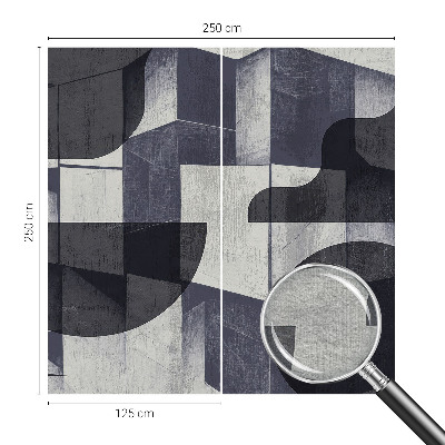 Motivtapete mit geometrischem Symmetrie-Motiv