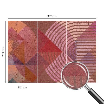 Wand-Fototapete Abstrakte Formen