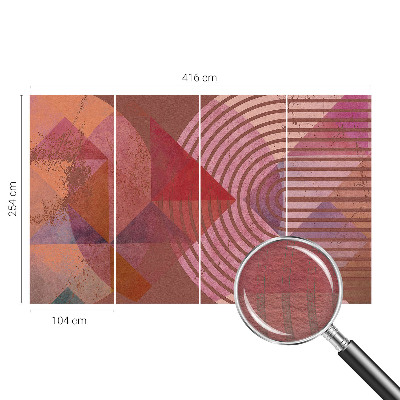 Wand-Fototapete Abstrakte Formen