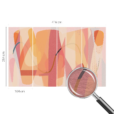 Vlies-Fototapete Farbenfrohe Abstraktion