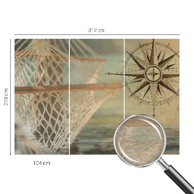 Vlies-Fototapete mit Motiv „Entspannung am Meer“
