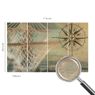 Vlies-Fototapete mit Motiv „Entspannung am Meer“