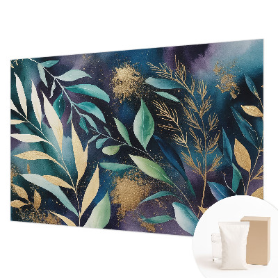 Fototapete fürs Schlafzimmer Botanische Blätter