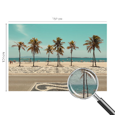 Vlies-Fototapete nach Maß mit Motiv eines Palmenstrands