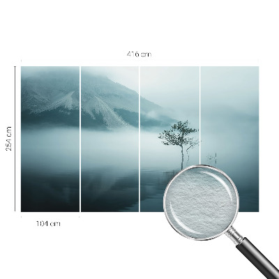 Fototapete fürs Schlafzimmer mit dem Motiv „Mystik der Natur“