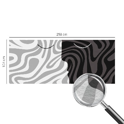 Vlies-Fototapete fürs Schlafzimmer Abstrakte Gesichter