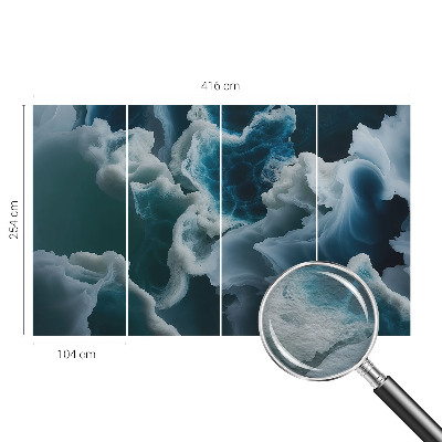Bedruckte Vlies-Fototapete mit Motiv Meereswellen