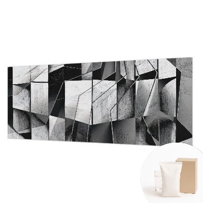 Wand-Fototapete mit geometrischer abstrakter Gestaltung