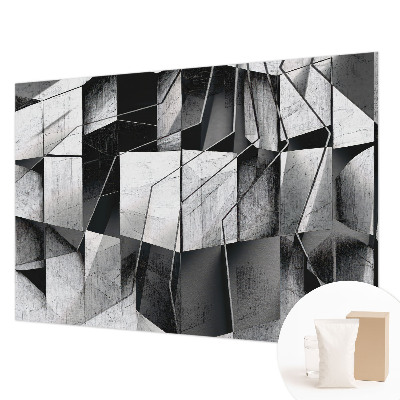 Wand-Fototapete mit geometrischer abstrakter Gestaltung