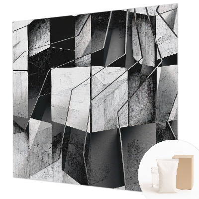 Wand-Fototapete mit geometrischer abstrakter Gestaltung