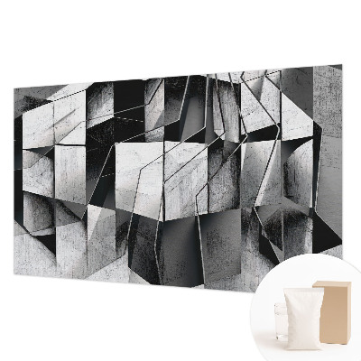 Wand-Fototapete mit geometrischer abstrakter Gestaltung