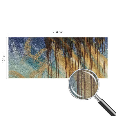 Dekorative Wand-Fototapete mit abstrakter Komposition als Motiv