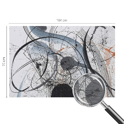 Vlies-Fototapete mit ausdrucksstarker abstrakter Gestaltung