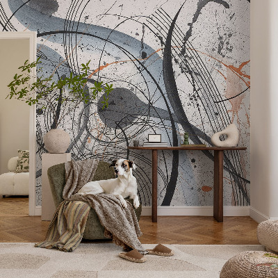 Vlies-Fototapete Ausdrucksstarke Abstraktion