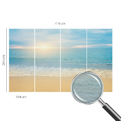 Wandtapete mit Motiv Sonnenaufgang