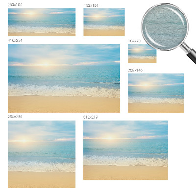 Wandtapete mit Motiv Sonnenaufgang