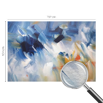 Motivtapete aus Vlies Bunte Pinselstriche