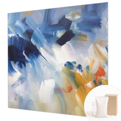 Motivtapete aus Vlies Bunte Pinselstriche