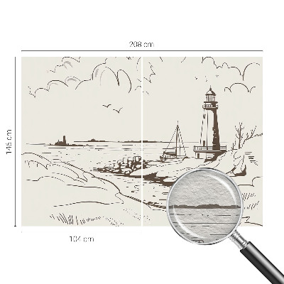 Fototapete aus Vlies Küstenlandschaft