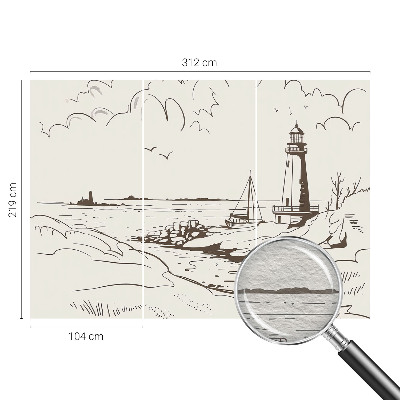 Fototapete aus Vlies Küstenlandschaft