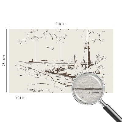 Fototapete aus Vlies Küstenlandschaft