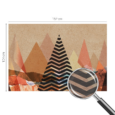 Vlies-Fototapete nach Maß mit abstrakter Landschaft