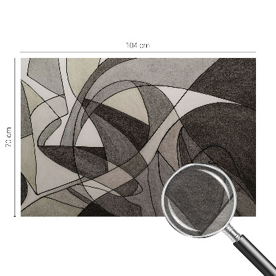 Vlies-Fototapete fürs Kinderzimmer mit einem geometrisch-abstrakten Motiv