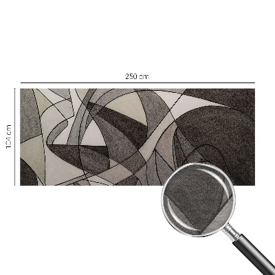 Vlies-Fototapete fürs Kinderzimmer mit einem geometrisch-abstrakten Motiv