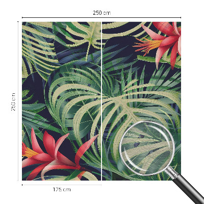 Moderne Vlies-Fototapete Exotische Pflanzen