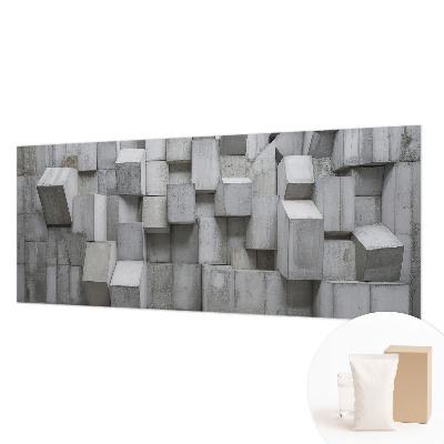 Dekorative Wand-Fototapete Betonblöcke