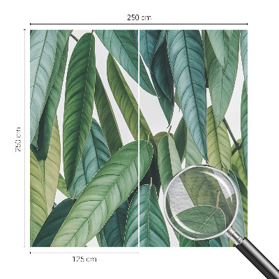 Wandtapete Natürliche Blätter