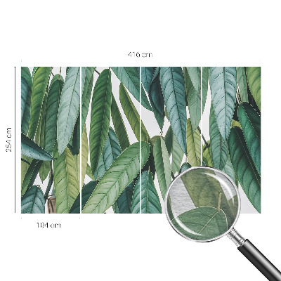 Wandtapete Natürliche Blätter