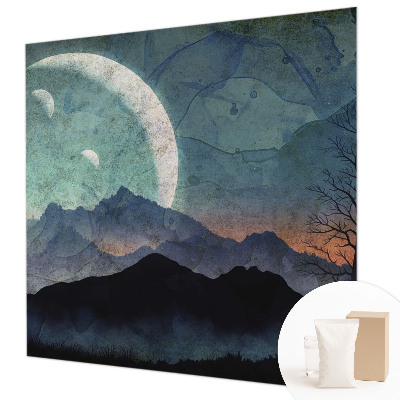 Fototapete fürs Kinderzimmer Nachtlandschaft