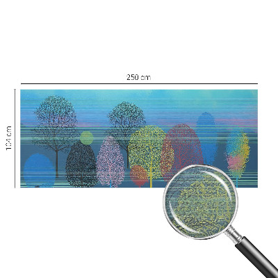 Motivtapete aus Vlies mit farbenfrohem Harmoniedesign