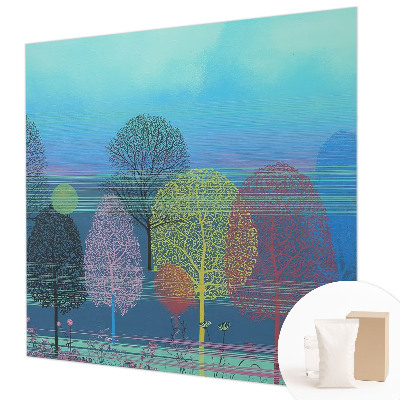 Motivtapete aus Vlies mit farbenfrohem Harmoniedesign