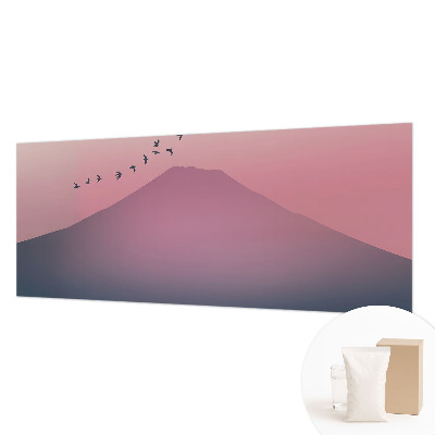 Fototapete fürs Kinderzimmer mit einem Motiv aus Bergwesten