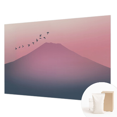 Fototapete fürs Kinderzimmer mit einem Motiv aus Bergwesten