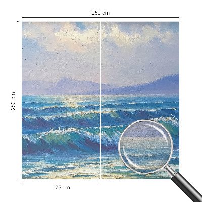 Vlies-Fototapete nach Maß Meereswellen