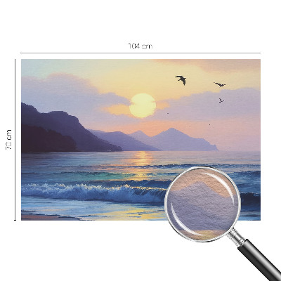 Vlies-Fototapete fürs Wohnzimmer Sea West