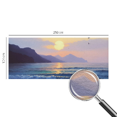 Vlies-Fototapete fürs Wohnzimmer Sea West