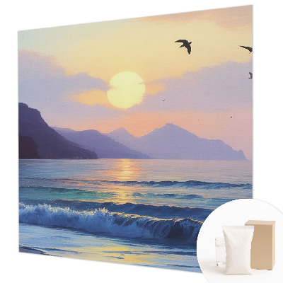 Vlies-Fototapete fürs Wohnzimmer mit Motiv „Sea West”