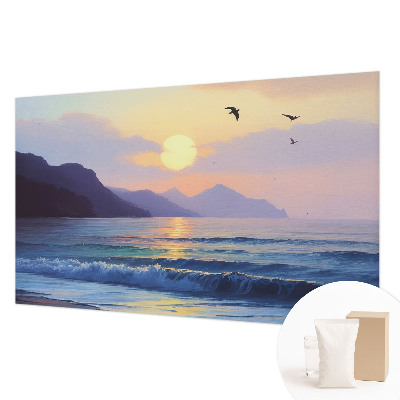 Vlies-Fototapete fürs Wohnzimmer Sea West