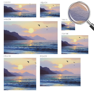 Vlies-Fototapete fürs Wohnzimmer mit Motiv „Sea West”