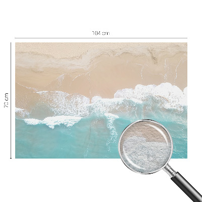 Vlies-Fototapete fürs Schlafzimmer tosenden Wellen