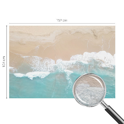 Vlies-Fototapete fürs Schlafzimmer tosenden Wellen