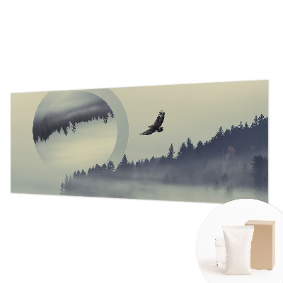 Bedruckte Vlies-Fototapete Waldlandschaft