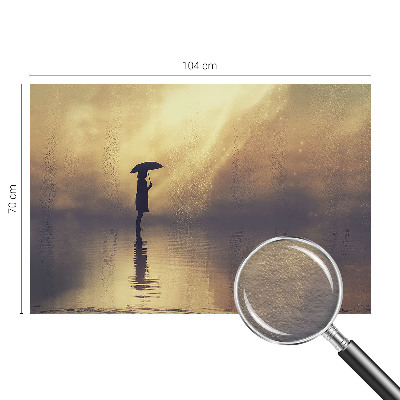 Wand-Fototapete mit einer mysteriösen Szene