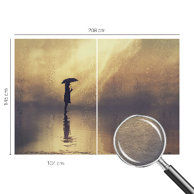 Wand-Fototapete mit einer mysteriösen Szene