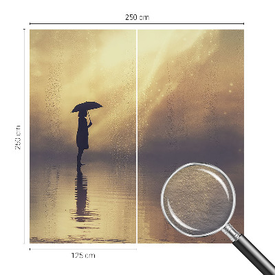 Wand-Fototapete mit einer mysteriösen Szene